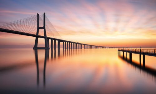 Vasco da Gama Brigde, Lisbon, Portugal