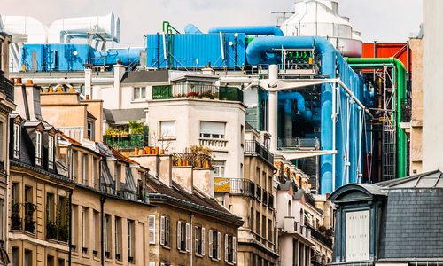 Centre Georges Pompidou, Paryż, Francja