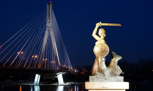Świętokrzyski Bridge, Warsaw, Poland